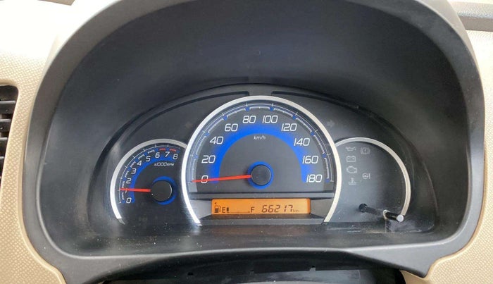 2018 Maruti Wagon R 1.0 VXI, Petrol, Manual, 66,222 km, Odometer Image