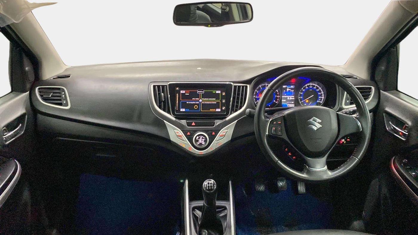 2018 Maruti Baleno ALPHA PETROL 1.2, CNG, Manual, 59,957 km, Dashboard