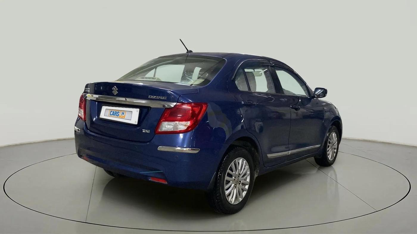 2018 Maruti Dzire ZXI, Petrol, Manual, 13,837 km, Right Back Diagonal