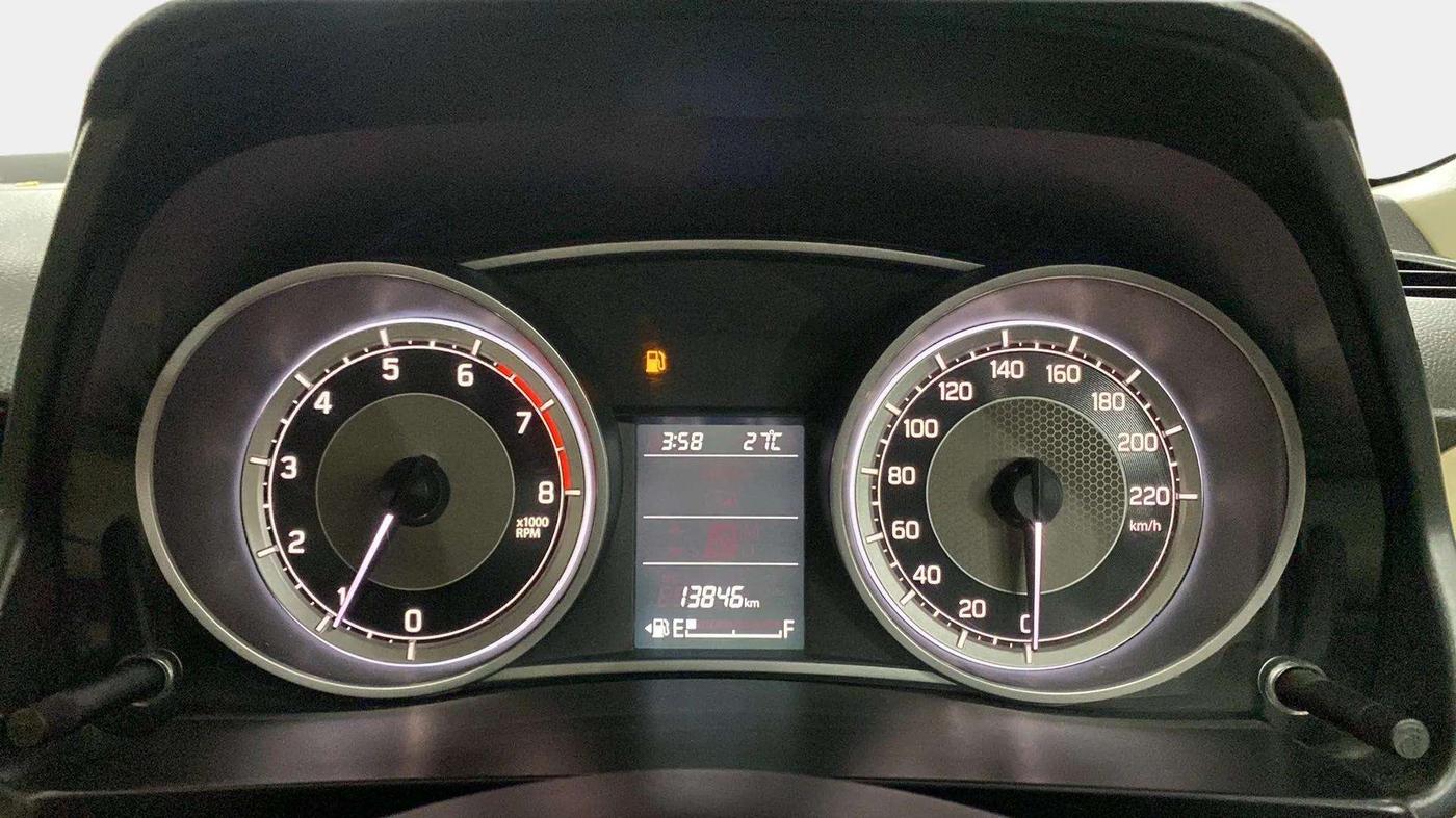 2018 Maruti Dzire ZXI, Petrol, Manual, 13,837 km, Odometer Image