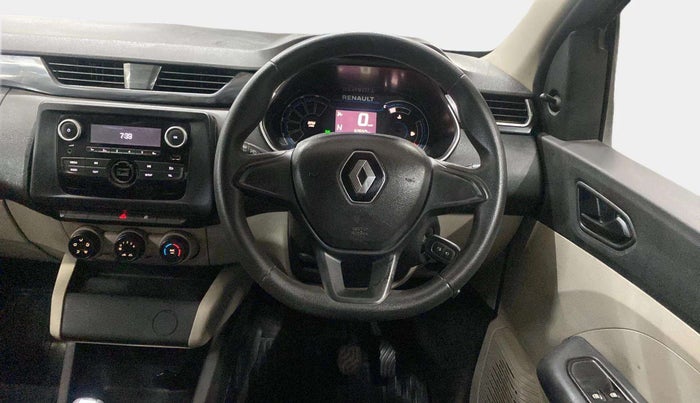 2021 Renault TRIBER RXL AMT, Petrol, Automatic, 61,069 km, Steering Wheel Close Up