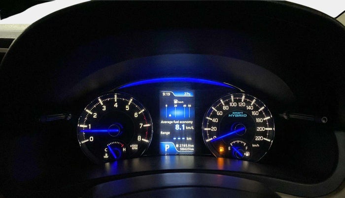 2018 Maruti Ciaz ZETA AT 1.5  SHVS PETROL, Petrol, Automatic, 58,294 km, Odometer Image