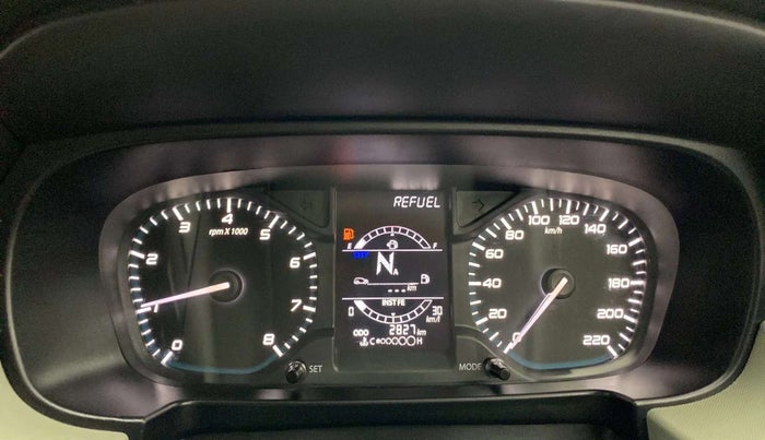 2023 Tata PUNCH ADVENTURE AMT, Petrol, Automatic, 2,825 km, Odometer Image