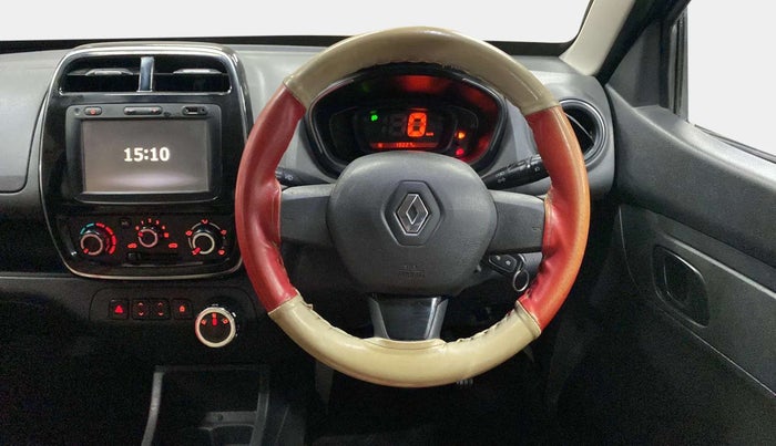2016 Renault Kwid RXT 1.0 AMT, Petrol, Automatic, 18,953 km, Steering Wheel Close Up