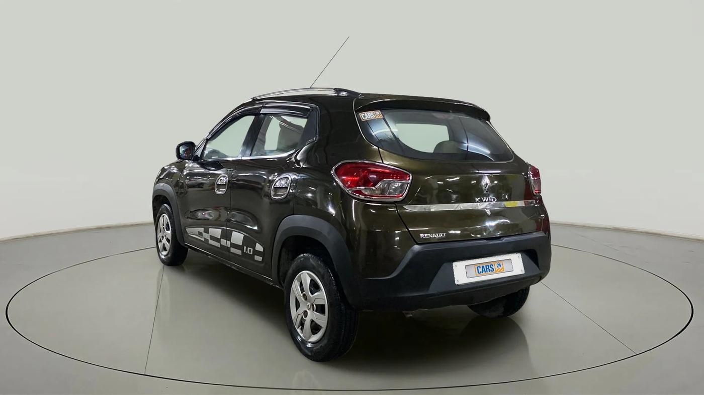 2016 Renault Kwid RXT 1.0 AMT, Petrol, Automatic, 18,953 km, Left Back Diagonal