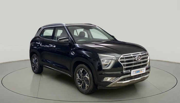 2021 Hyundai Creta SX (O) AT 1.5 DIESEL, Diesel, Automatic, 92,589 km, Right Front Diagonal