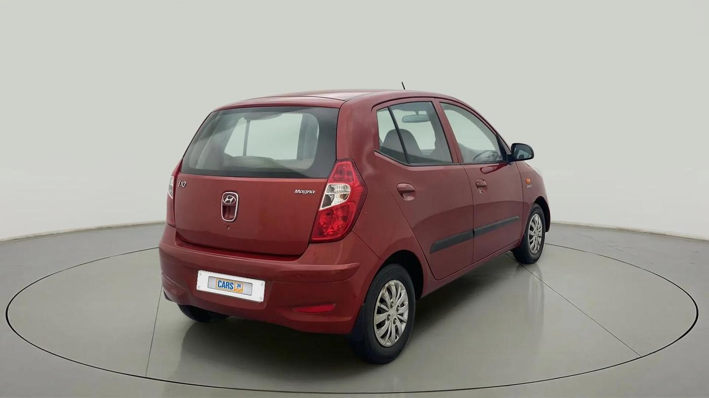 2013 Hyundai i10 MAGNA 1.1, Petrol, Manual, 95,461 km, Right Back Diagonal
