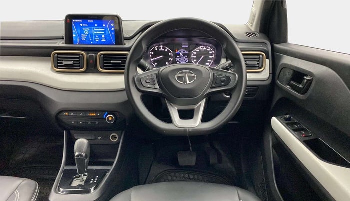 2022 Tata PUNCH ACCOMPLISHED AMT, Petrol, Automatic, 42,956 km, Steering Wheel Close Up