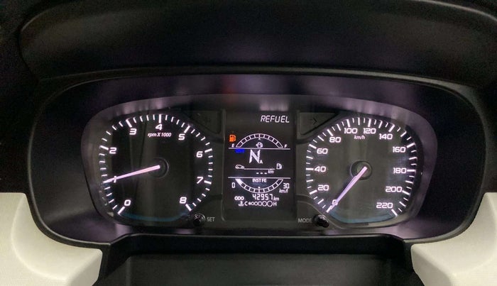 2022 Tata PUNCH ACCOMPLISHED AMT, Petrol, Automatic, 42,956 km, Odometer Image