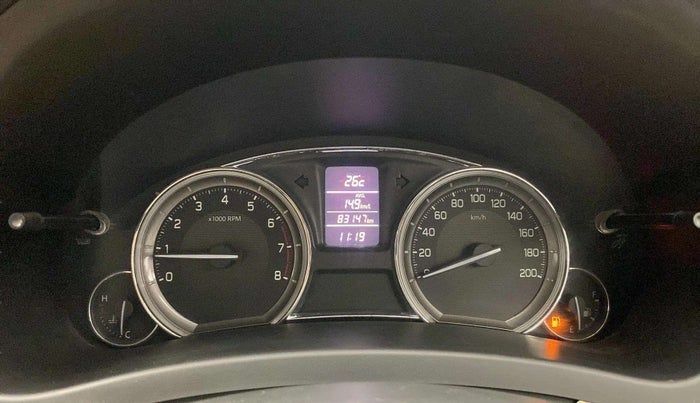 2017 Maruti Ciaz DELTA 1.4 MT PETROL, Petrol, Manual, 83,744 km, Odometer Image