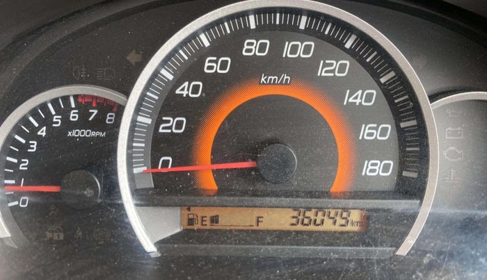 2014 Maruti Wagon R 1.0 VXI, Petrol, Manual, 36,038 km, Odometer Image