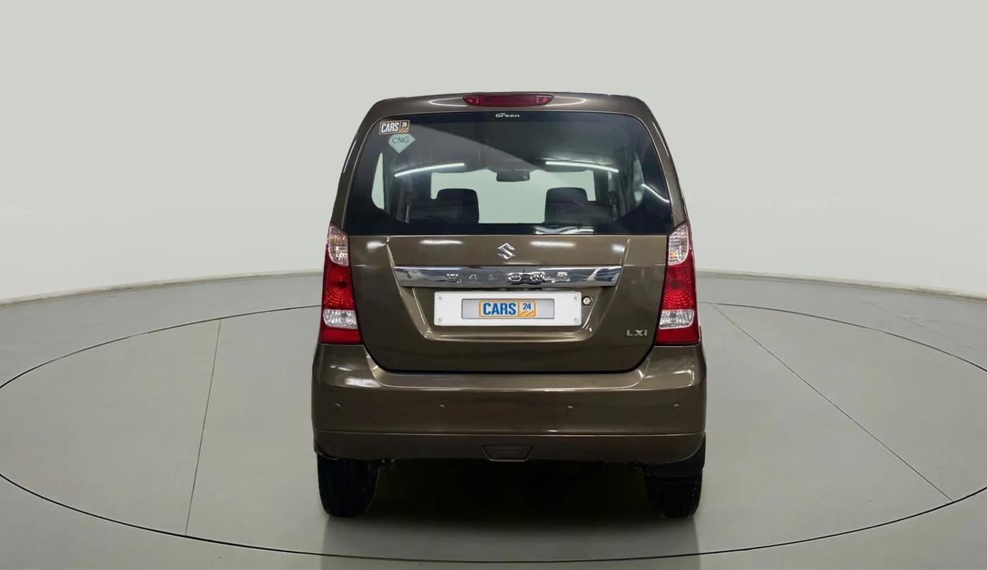2014 Maruti Wagon R 1.0 LXI CNG, CNG, Manual, 61,431 km, Back/Rear