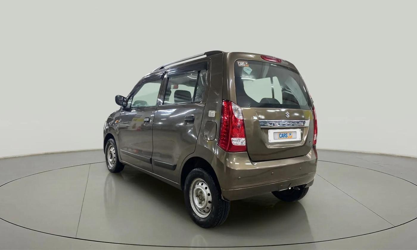 2014 Maruti Wagon R 1.0 LXI CNG, CNG, Manual, 61,431 km, Left Back Diagonal