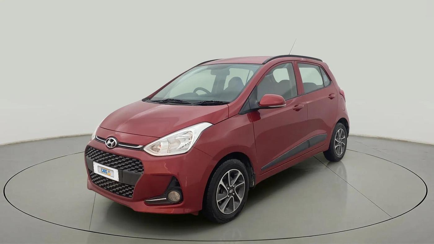2018 Hyundai Grand i10 SPORTZ AT 1.2 KAPPA VTVT, Petrol, Automatic, 69,159 km, Left Front Diagonal