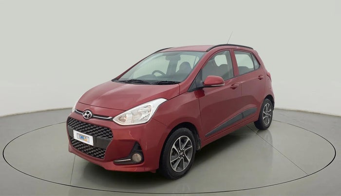 2018 Hyundai Grand i10 SPORTZ AT 1.2 KAPPA VTVT, Petrol, Automatic, 69,159 km, Left Front Diagonal