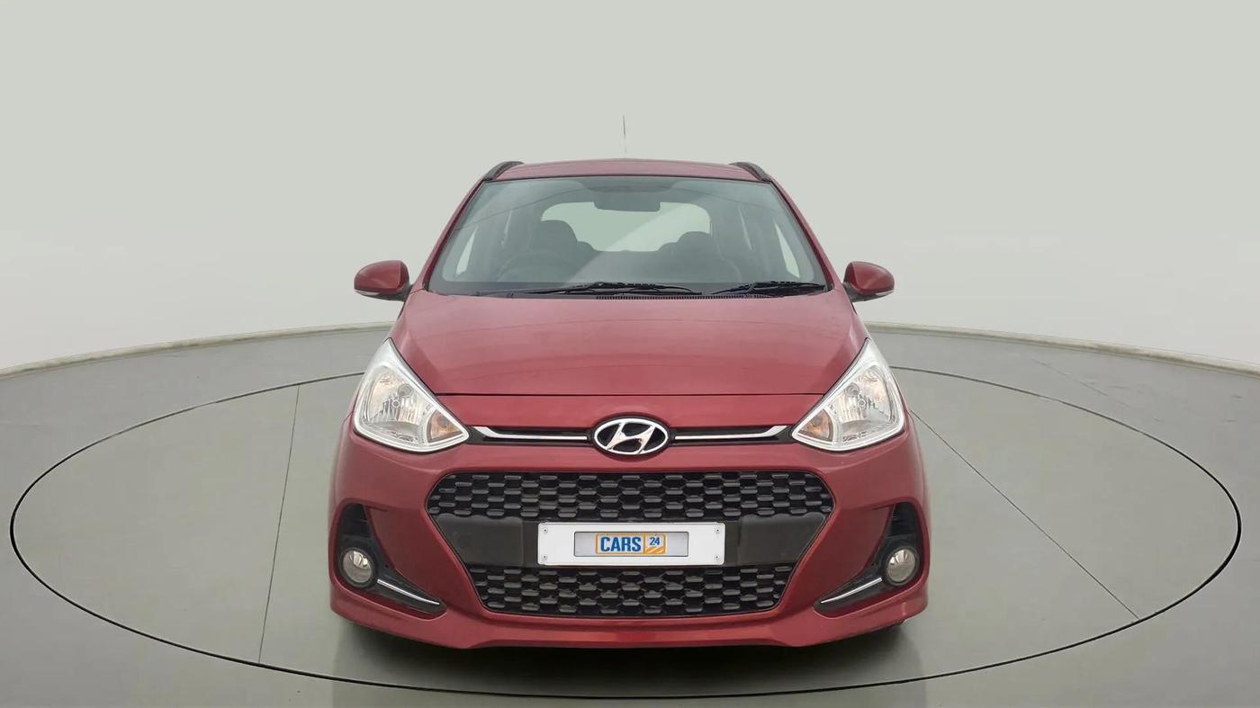 2018 Hyundai Grand i10 SPORTZ AT 1.2 KAPPA VTVT, Petrol, Automatic, 69,159 km, Front
