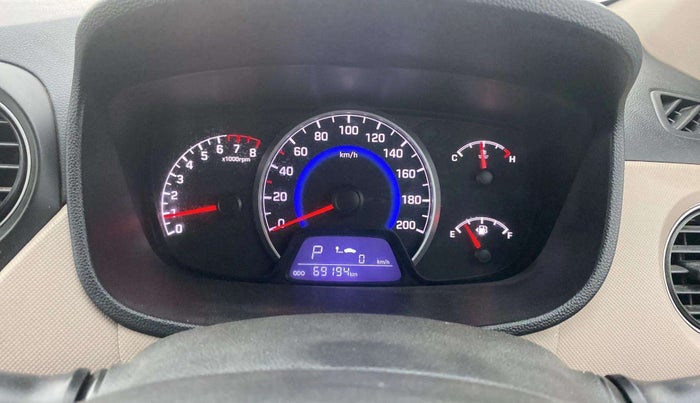 2018 Hyundai Grand i10 SPORTZ AT 1.2 KAPPA VTVT, Petrol, Automatic, 69,159 km, Air Conditioner
