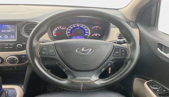 2018 Hyundai Grand i10 SPORTZ AT 1.2 KAPPA VTVT, Petrol, Automatic, 69,159 km, Steering Wheel Close Up