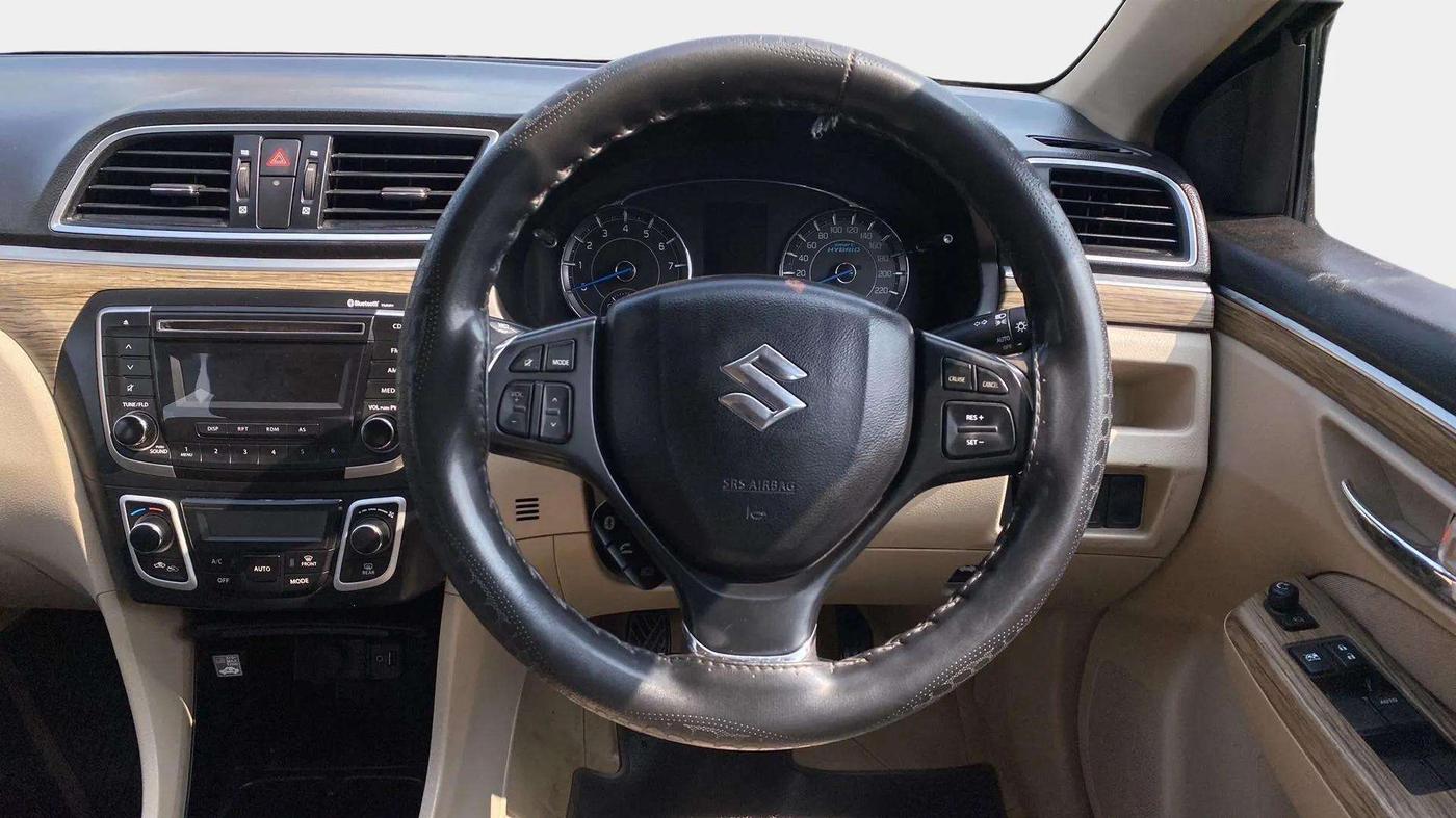 2018 Maruti Ciaz ZETA 1.5 SHVS MT PETROL, Petrol, Manual, 76,276 km, Steering Wheel Close Up