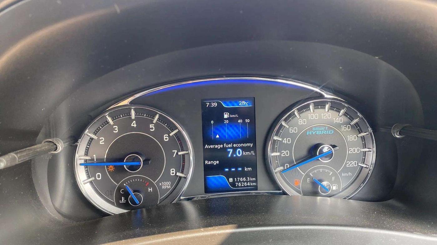 2018 Maruti Ciaz ZETA 1.5 SHVS MT PETROL, Petrol, Manual, 76,276 km, Odometer Image