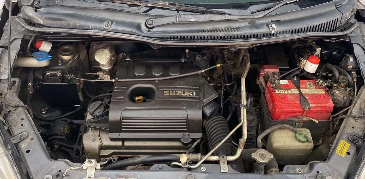 2014 Maruti Wagon R 1.0 LXI CNG, CNG, Manual, 76,058 km, Open Bonet
