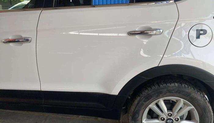 2017 Hyundai Creta SX PLUS 1.6 PETROL, Petrol, Manual, 29,260 km, Rear left door - Minor scratches