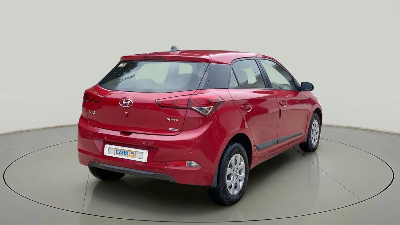 2016 Hyundai Elite i20 SPORTZ 1.2, Petrol, Manual, 84,881 km, Right Back Diagonal