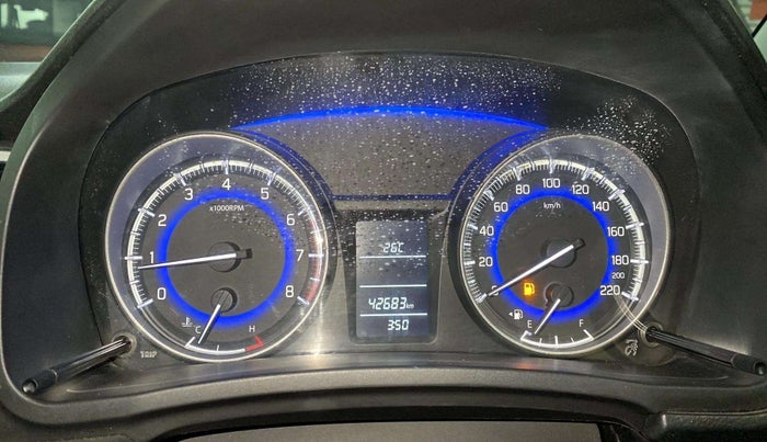 2017 Maruti Baleno DELTA PETROL 1.2, Petrol, Manual, 42,698 km, Odometer Image