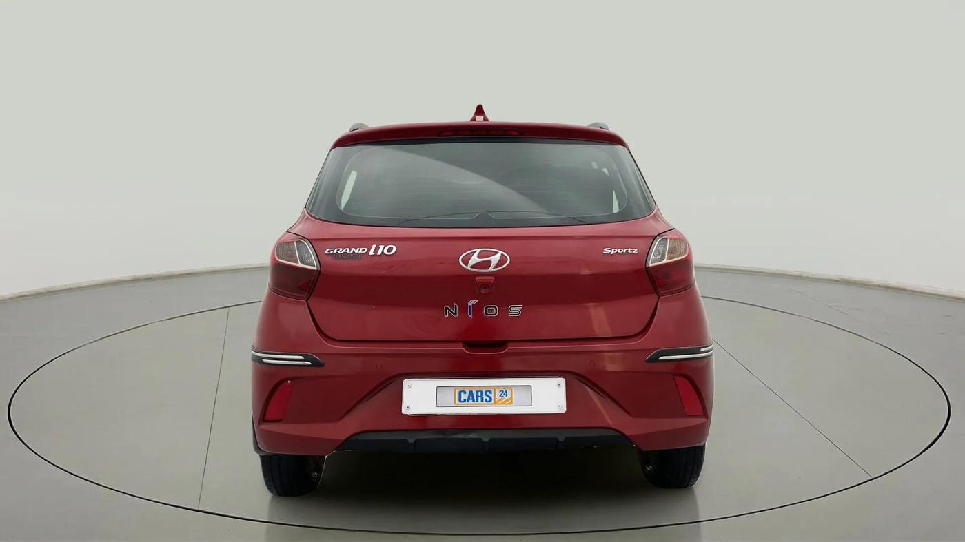2020 Hyundai GRAND I10 NIOS SPORTZ AMT 1.2 KAPPA VTVT, Petrol, Automatic, 51,635 km, Back/Rear