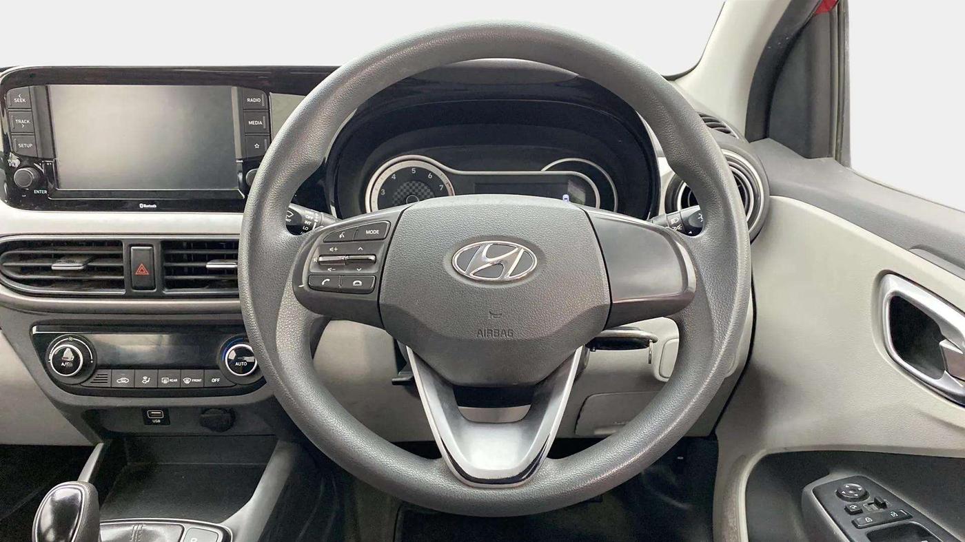 2020 Hyundai GRAND I10 NIOS SPORTZ AMT 1.2 KAPPA VTVT, Petrol, Automatic, 51,635 km, Steering Wheel Close Up