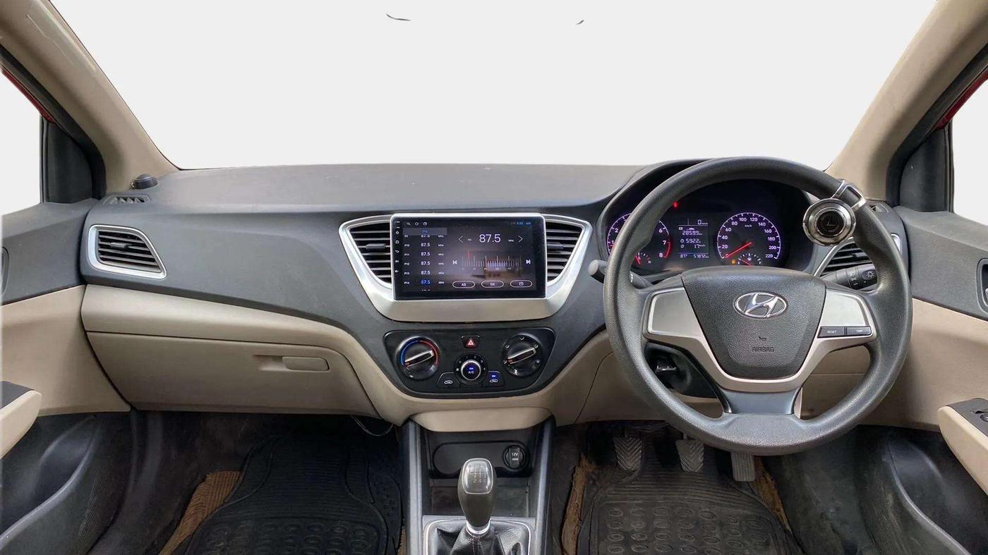 2019 Hyundai Verna 1.4 E PETROL, Petrol, Manual, 58,102 km, Dashboard