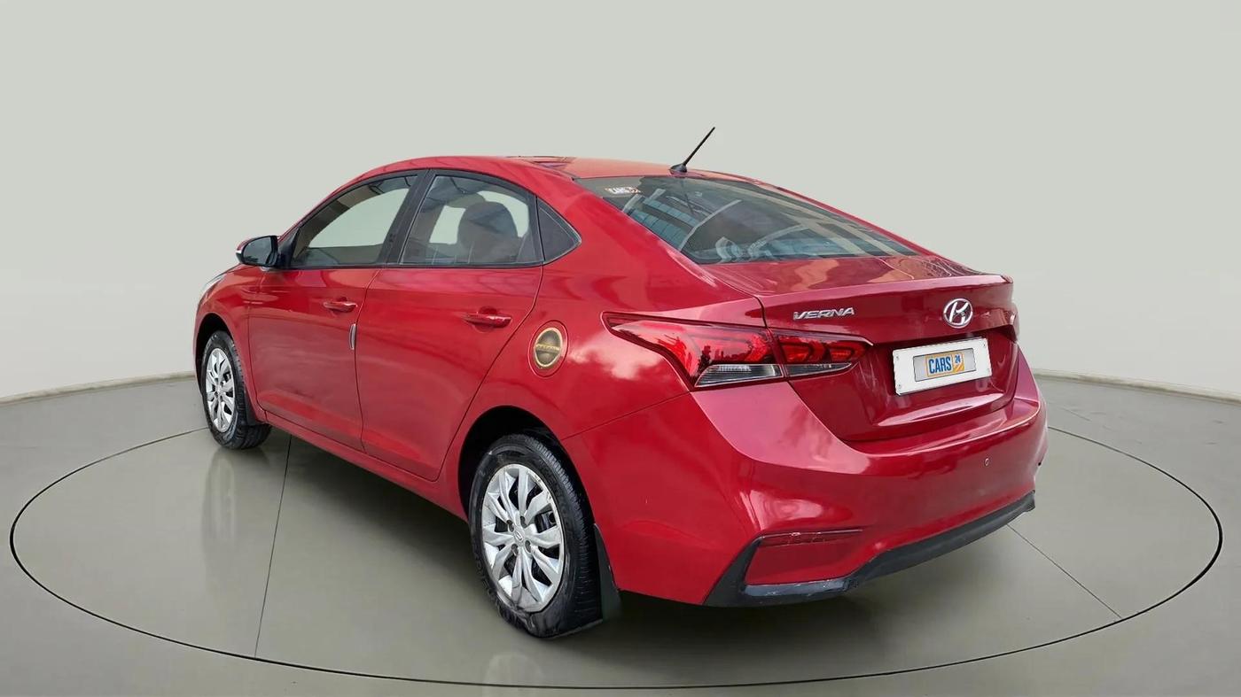 2019 Hyundai Verna 1.4 E PETROL, Petrol, Manual, 58,102 km, Left Back Diagonal