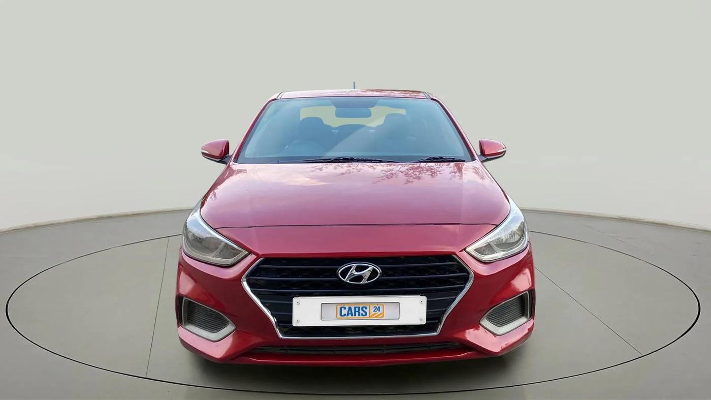 2019 Hyundai Verna 1.4 E PETROL, Petrol, Manual, 58,102 km, Front