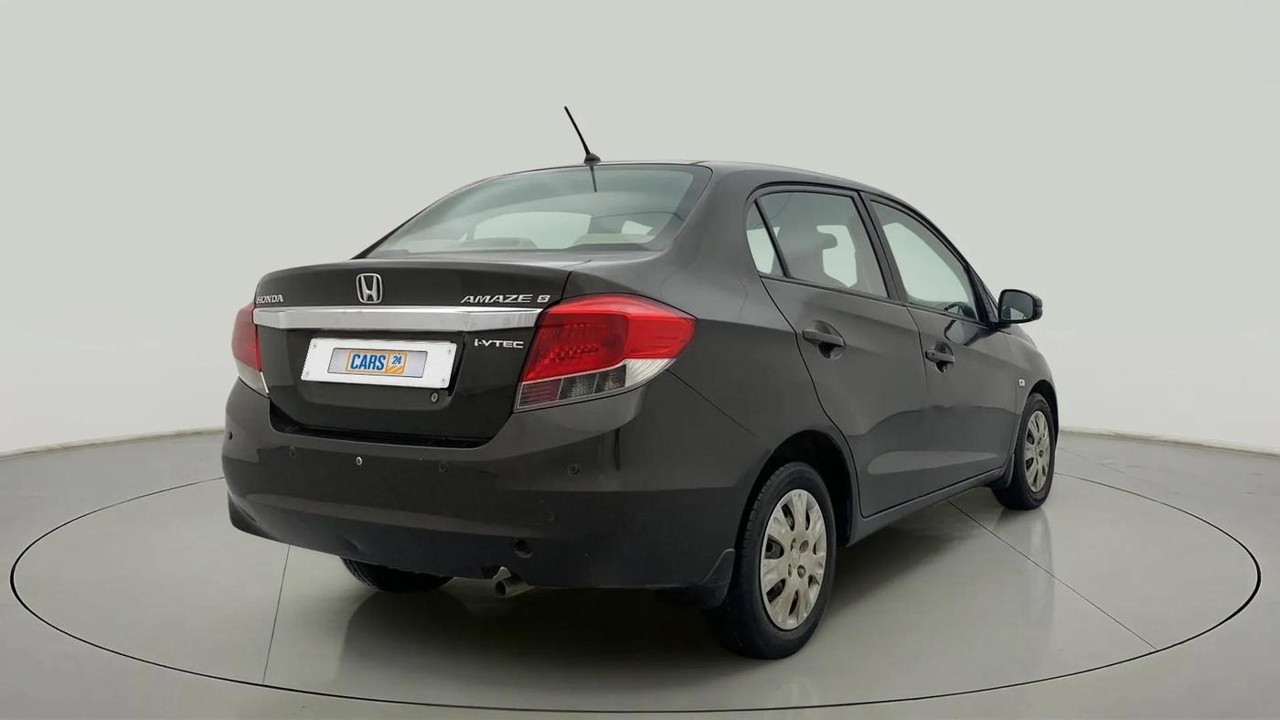 2015 Honda Amaze 1.2L I-VTEC S, Petrol, Manual, 1,06,445 km, Right Back Diagonal