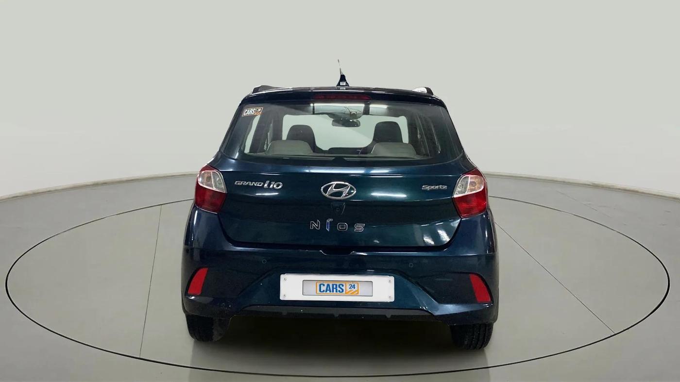 2019 Hyundai GRAND I10 NIOS SPORTZ AMT 1.2 KAPPA VTVT, Petrol, Automatic, 20,976 km, Back/Rear