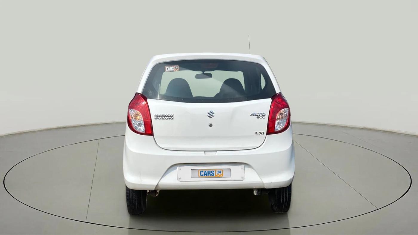 2016 Maruti Alto 800 LXI, Petrol, Manual, 65,752 km, Back/Rear