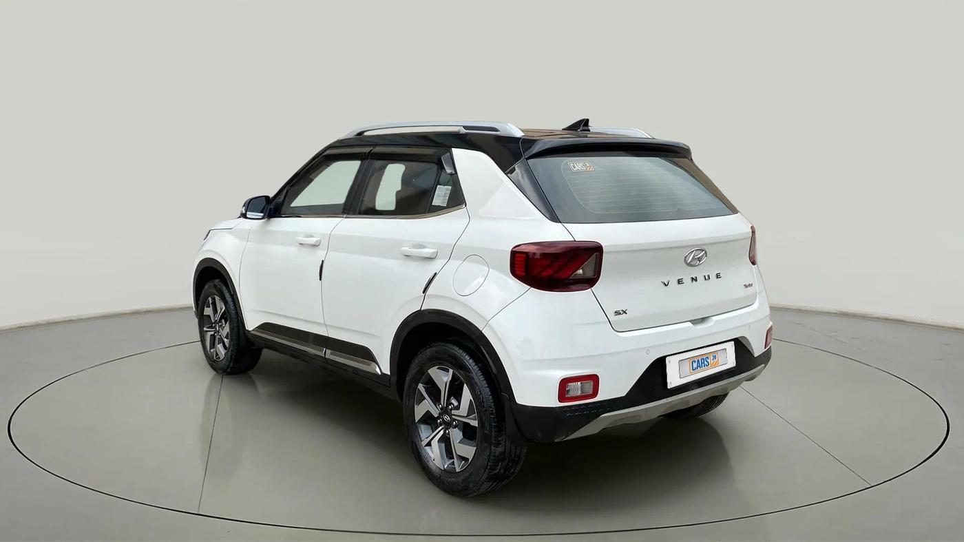 2021 Hyundai VENUE SX 1.0 TURBO IMT, Petrol, Manual, 19,734 km, Left Back Diagonal