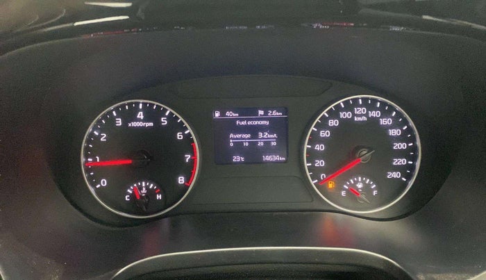 2021 KIA SELTOS HTX 1.5 PETROL, Petrol, Manual, 14,634 km, Odometer Image