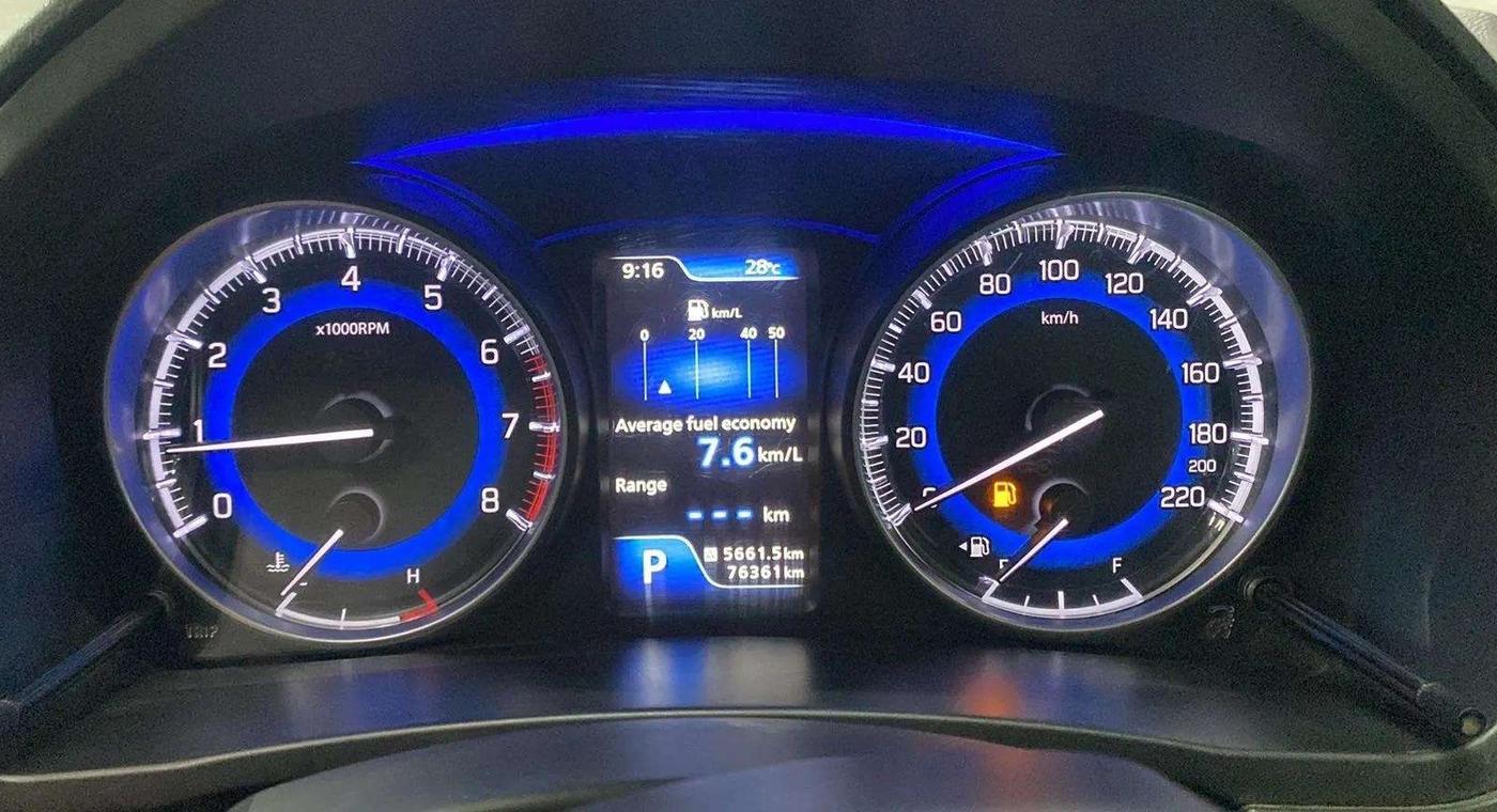 2017 Maruti Baleno ZETA CVT PETROL 1.2, Petrol, Automatic, 76,593 km, Odometer Image