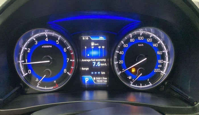 2017 Maruti Baleno ZETA CVT PETROL 1.2, Petrol, Automatic, 76,593 km, Odometer Image