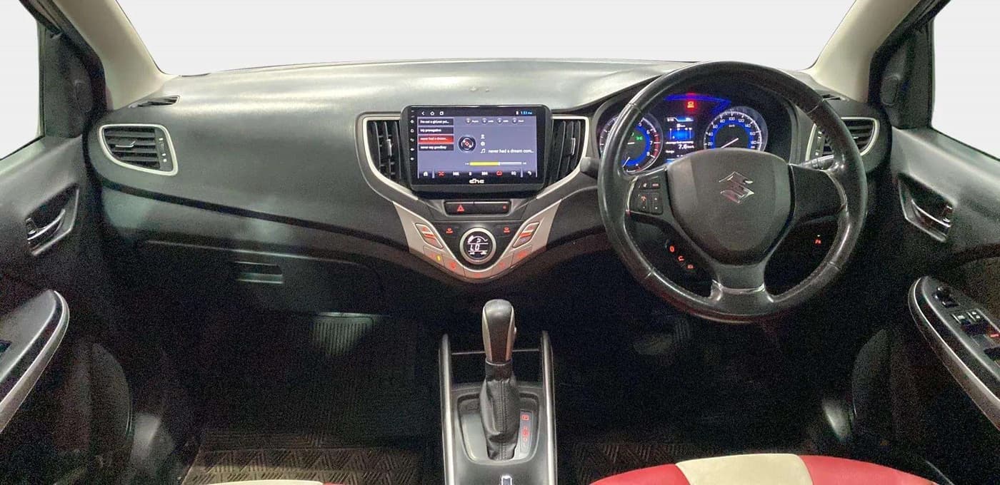 2017 Maruti Baleno ZETA CVT PETROL 1.2, Petrol, Automatic, 76,593 km, Dashboard