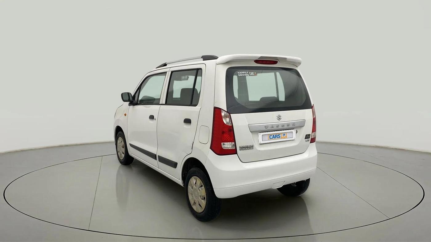 2014 Maruti Wagon R 1.0 LXI, Petrol, Manual, 24,840 km, Left Back Diagonal