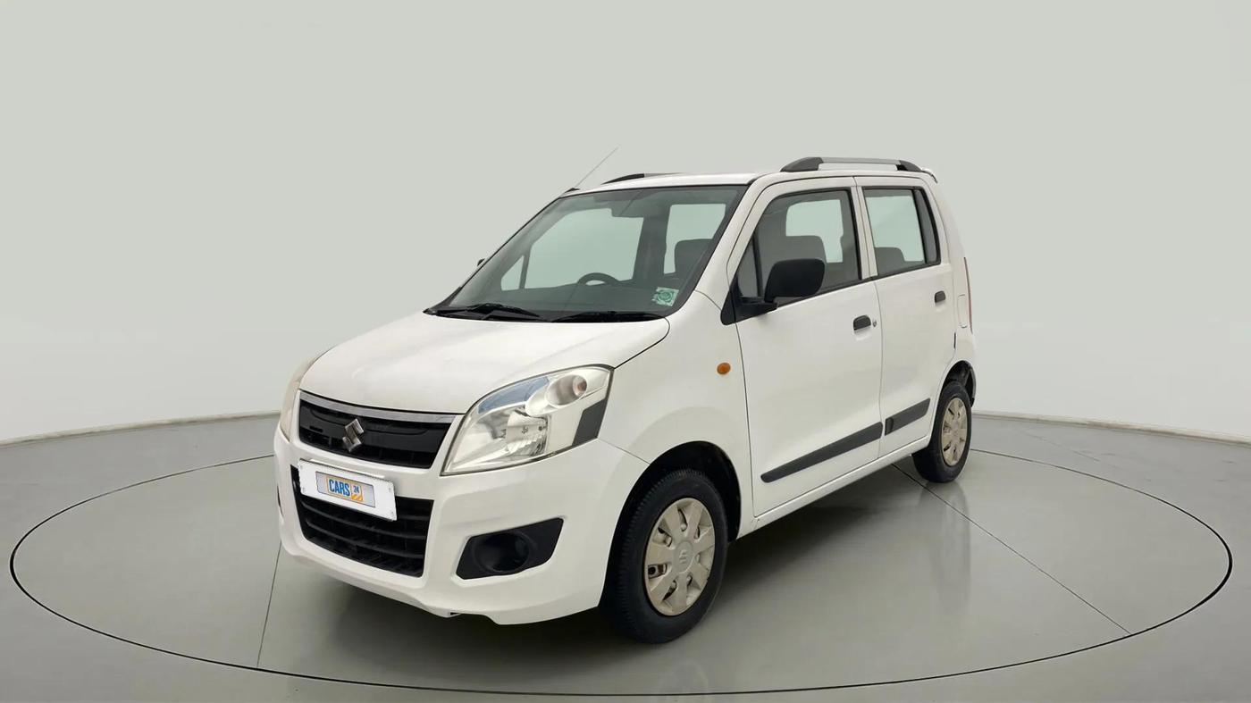 2014 Maruti Wagon R 1.0 LXI, Petrol, Manual, 24,840 km, Left Front Diagonal