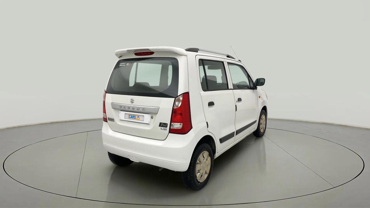 2014 Maruti Wagon R 1.0 LXI, Petrol, Manual, 24,840 km, Right Back Diagonal