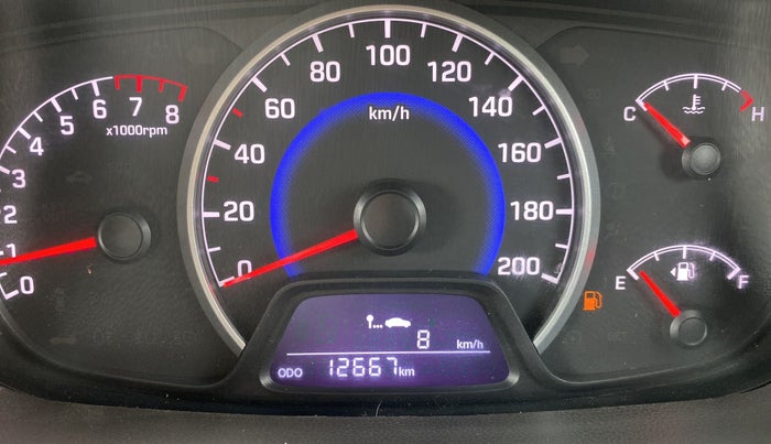 2018 Hyundai Grand i10 MAGNA 1.2 KAPPA VTVT, Petrol, Manual, 12,707 km, Odometer Image