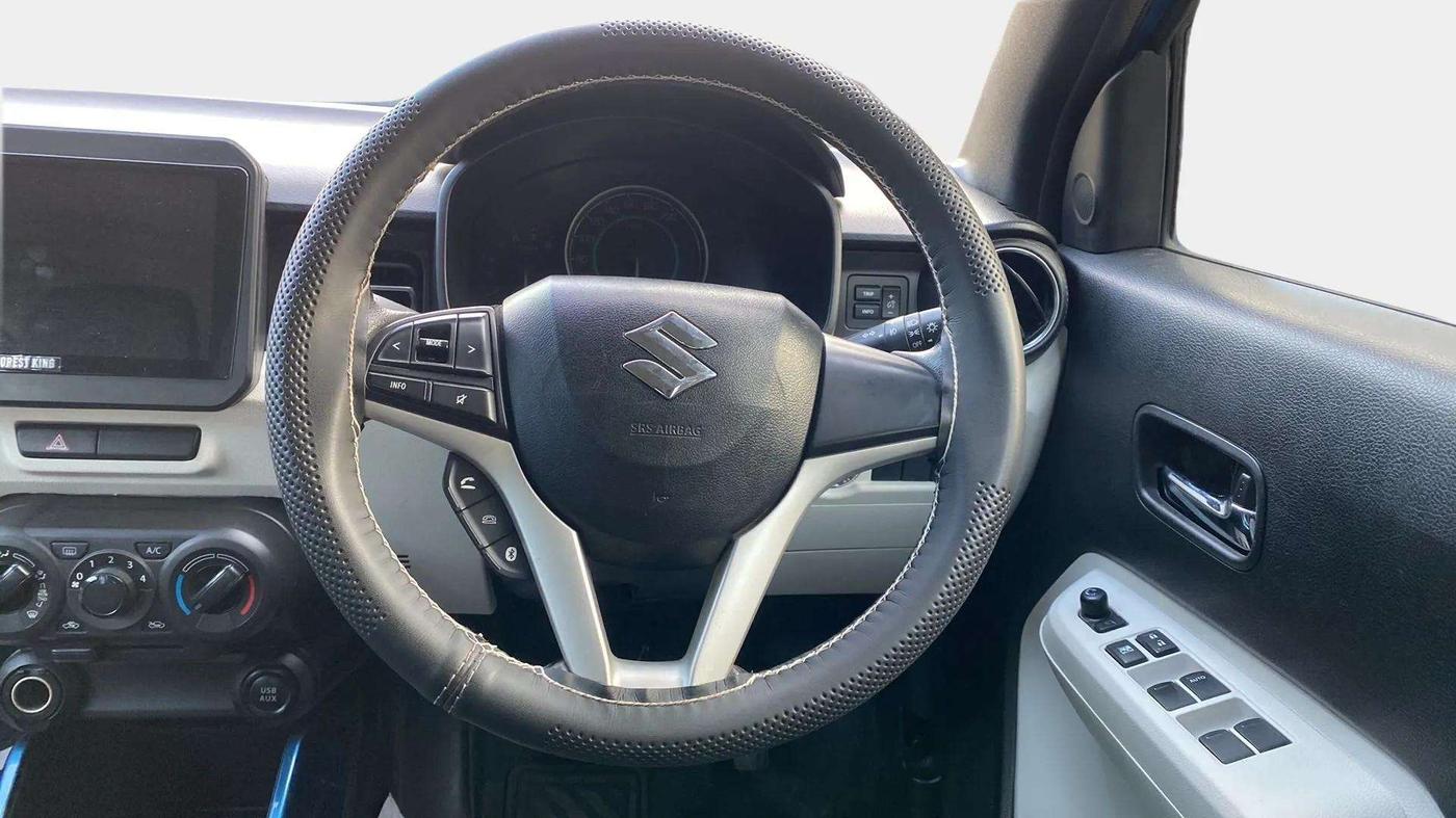 2017 Maruti IGNIS ZETA 1.2 AMT, Petrol, Automatic, 80,588 km, Steering Wheel Close Up