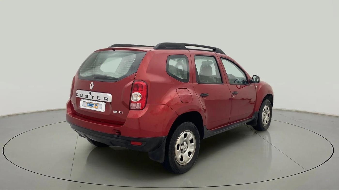 2013 Renault Duster 85 PS RXL DIESEL, Diesel, Manual, 94,851 km, Right Back Diagonal