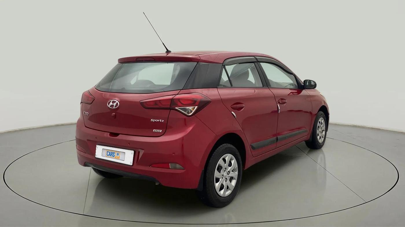 2016 Hyundai Elite i20 SPORTZ 1.2, Petrol, Manual, 59,509 km, Right Back Diagonal