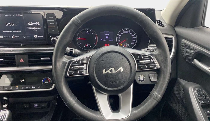 2022 KIA SELTOS HTK PLUS 1.5 DIESEL IMT, Diesel, Manual, 35,600 km, Steering Wheel Close Up