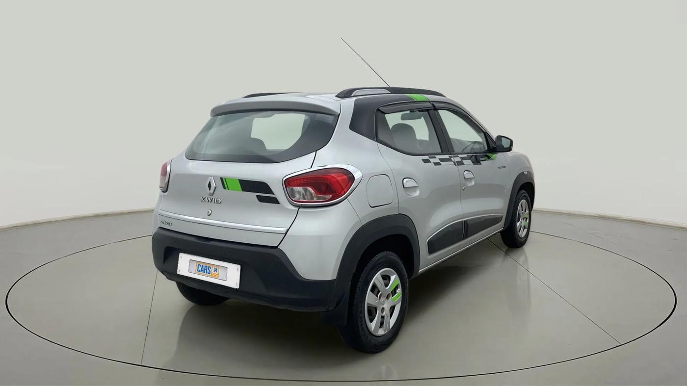 2017 Renault Kwid RXT 0.8 (O), Petrol, Manual, 40,795 km, Right Back Diagonal